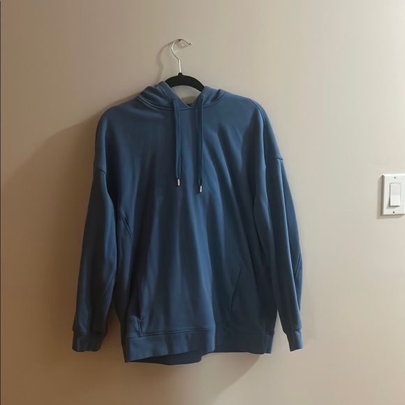 Blue Men's Hoodie - Picture 1 of 2